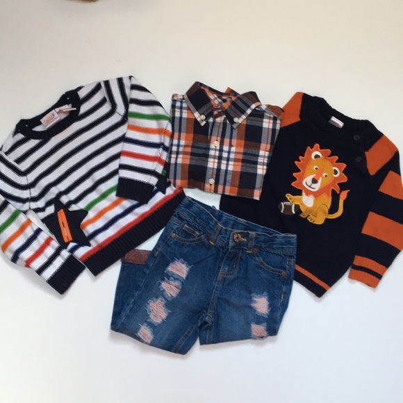 Gymboree Other - Bundle of boys, shirts, sweaters,& jeans